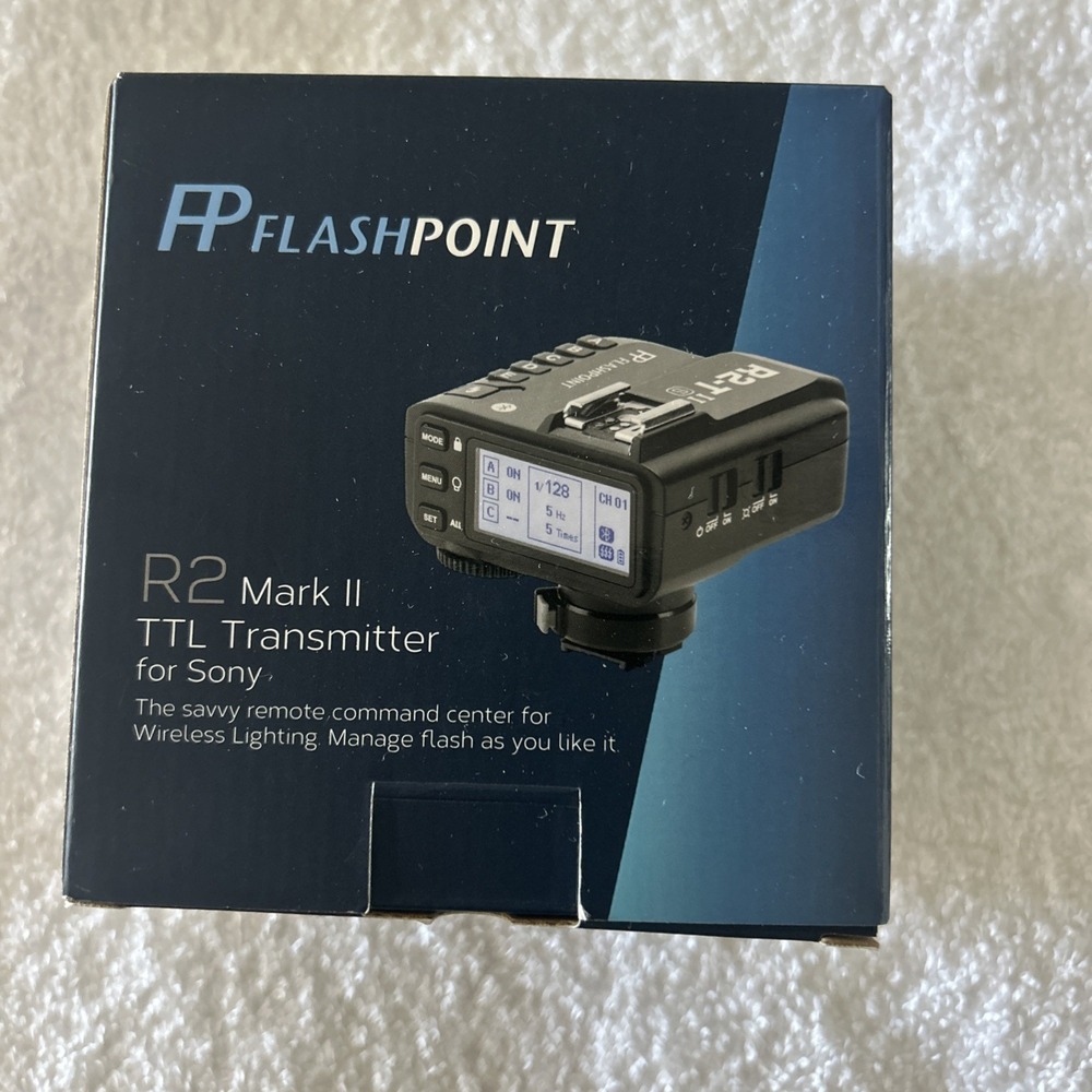 New Flashpoint R2 Mark II iTTL 2.4G Wireless Transmitter Nikon Cameras (X2T-N)